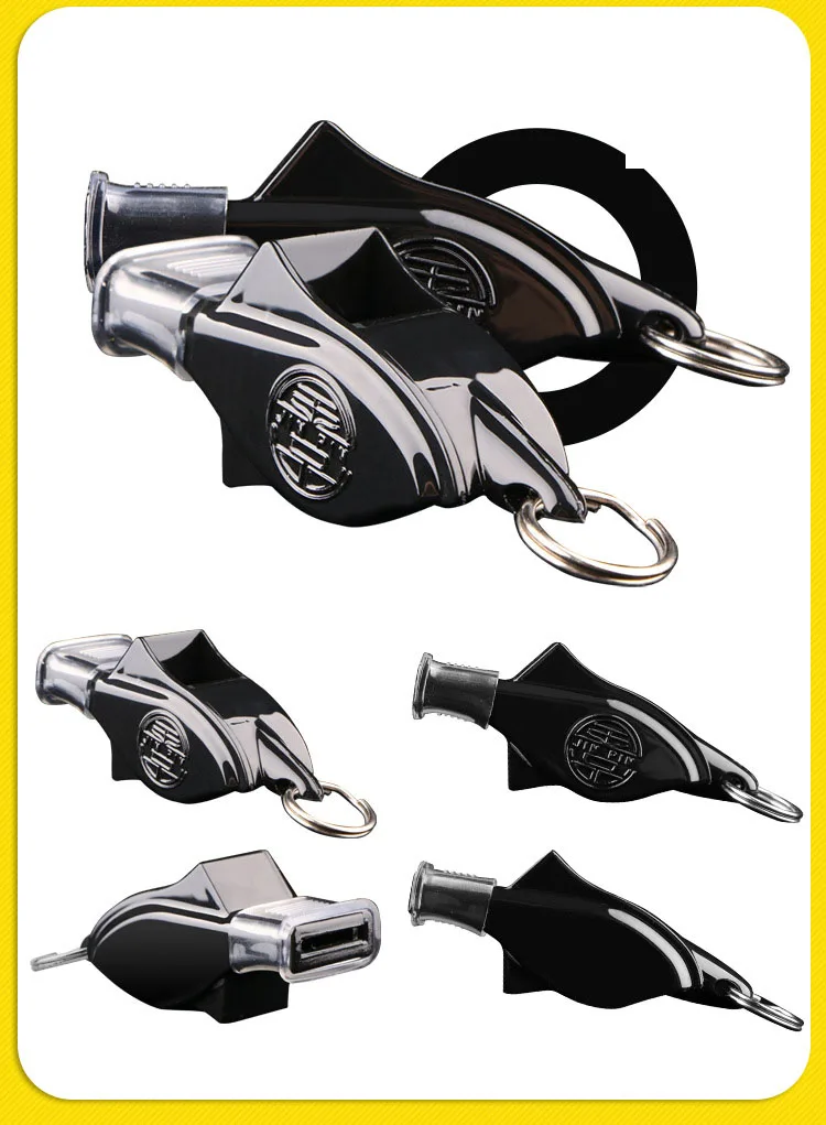 Plastic Sports Whistles with Lanyard Loud Crisp Sound Whistle Ideal for Coaches Referees and Officials