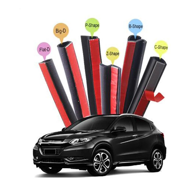 Noise Insulation Weatherstrip Dust Proof Self-adhesive Car Seal Sealing Strip For Honda Vezel Crosstour XR-V