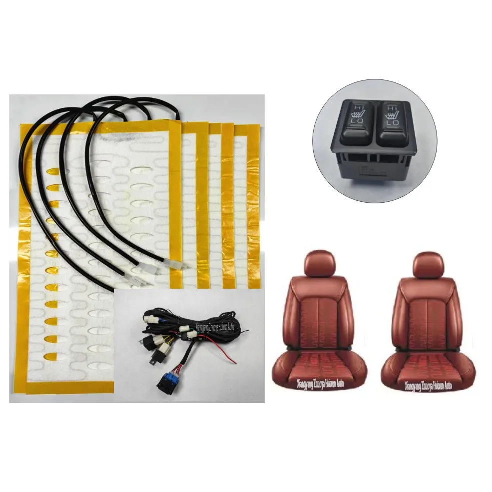 Mitsubishi car seat heating switch driver and passenger seat two seats heating alloy wire heating element