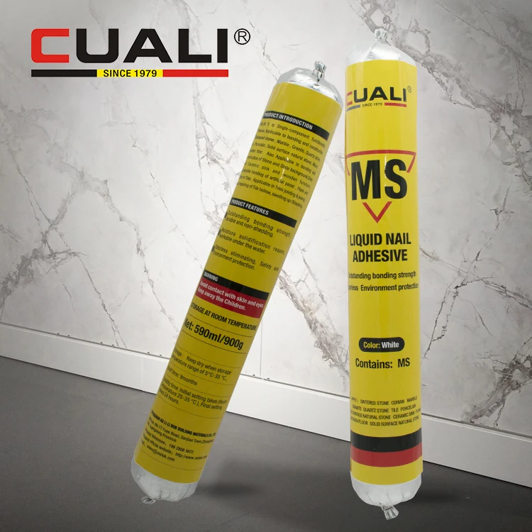 Adhesion Ms One-Component High Adhesion 600Ml Sausage MS Polymer Adhesive/Sealant