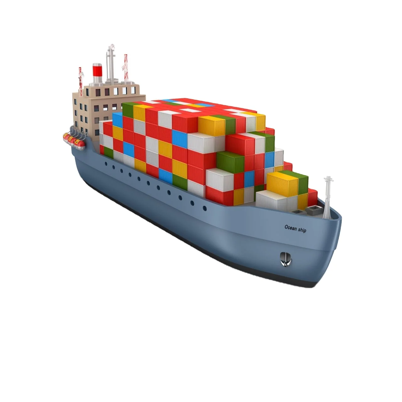 Ocean sea freight shipping agent from china to CA