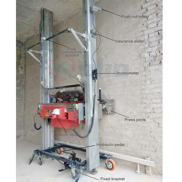 March Expo 2023 automatic rendering machines and plastering machine price robot for wall cement plastering