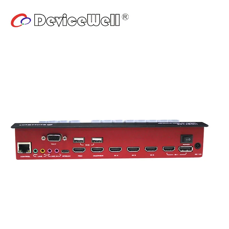  Переключатель видеосигнала Devicewell HDS7105 ver2021 5-канальный 1080P