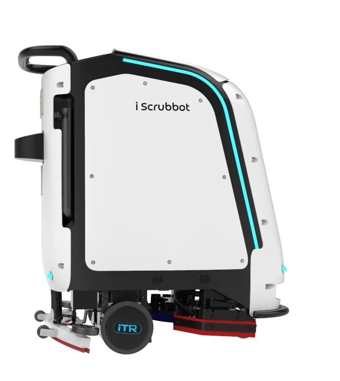 Smart Commercial Cleaning Robots with 2.5L Water Tank Remote Control Self-Cleaning in Stock