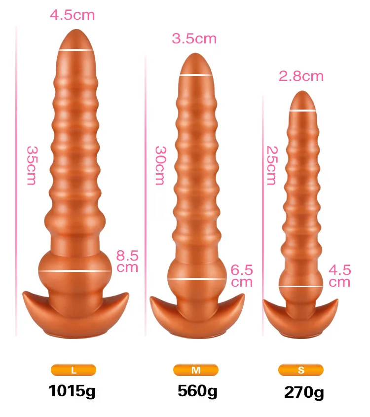
Wholesale Sexual Tower Shape Giant Anal Plug Huge Dildo Anal Plug Toys Sex Adult for Women 