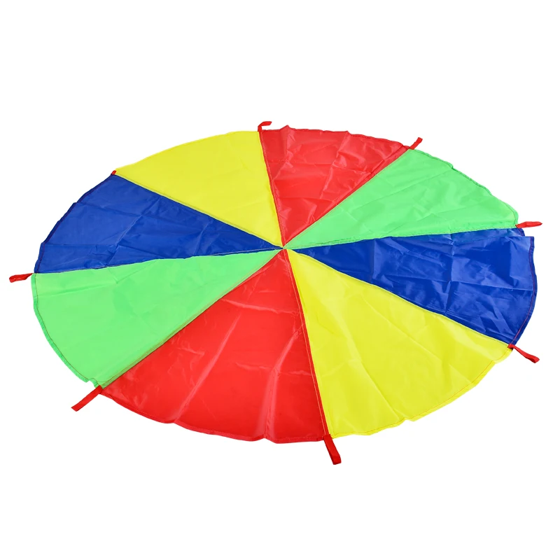 Kids cloth sport race outdoor rainbow umbrella game