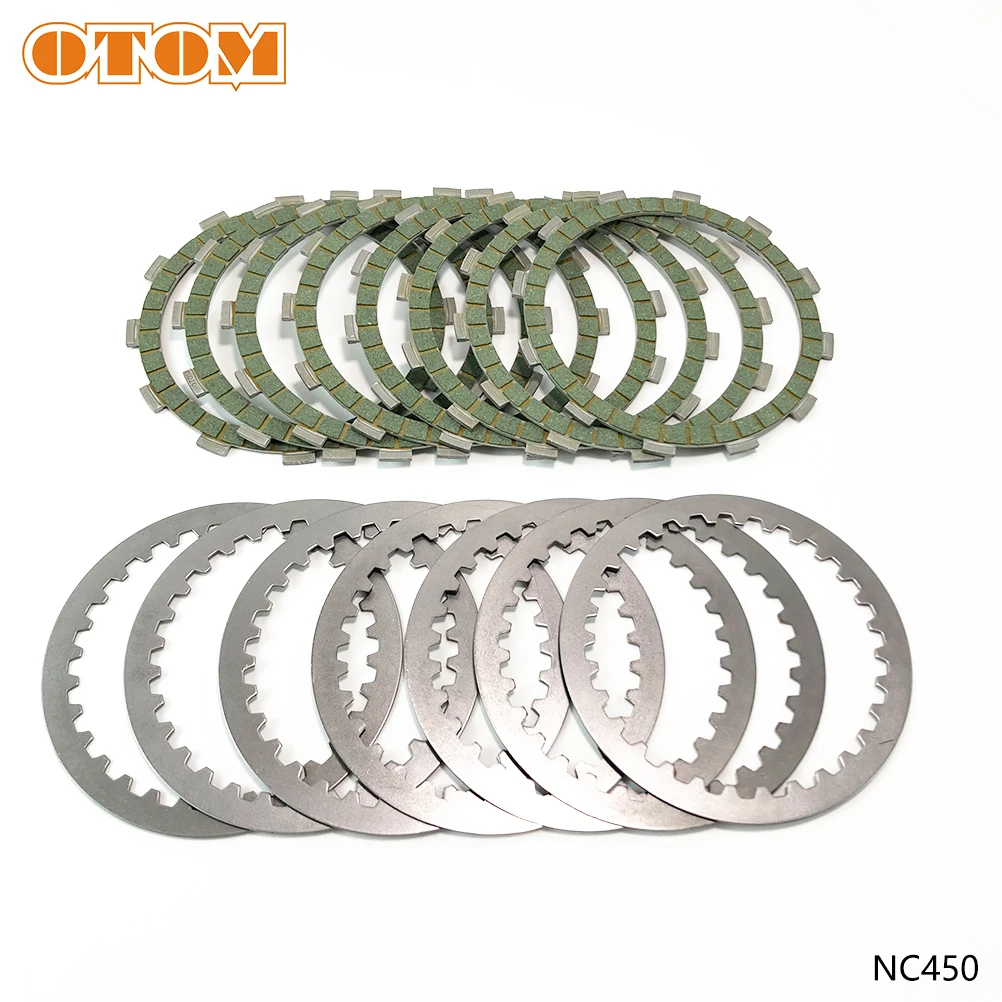Детали двигателя OTOM ZONGSHEN NC250 NC450 фрикционные диски сцепления комплект стальных дисков