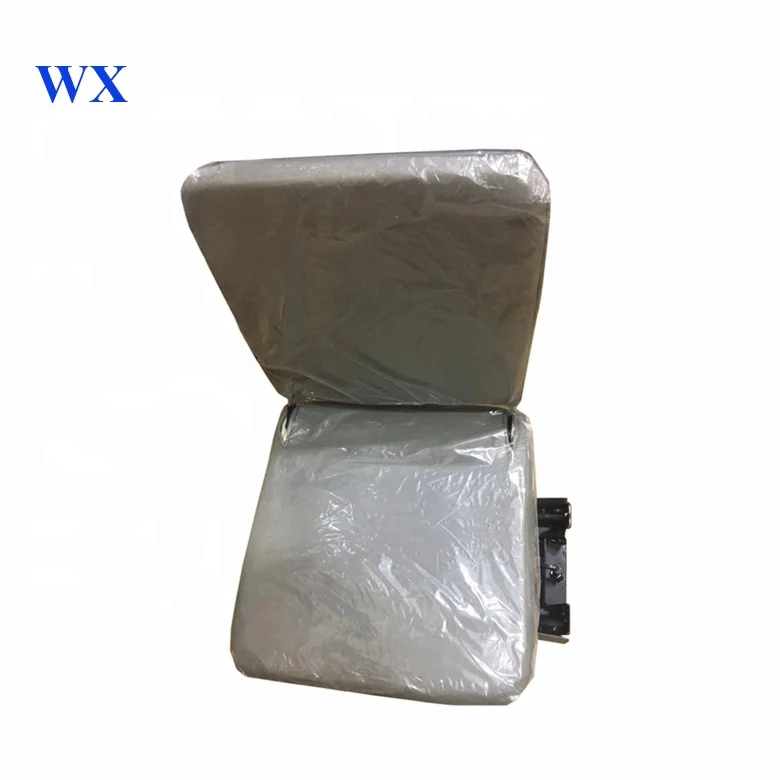 Grey Customizable Sponge PU Folding Bus Seat For Toyota