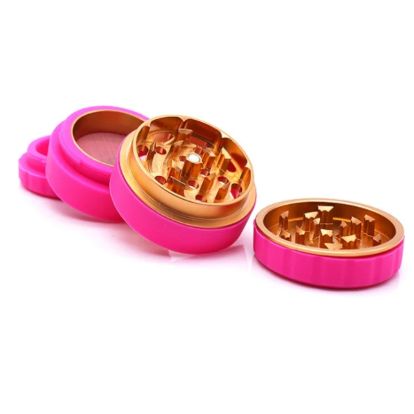 New Design Rubber Herb  Grinder Silicone  Tobacco Herb Grinder  wholesale