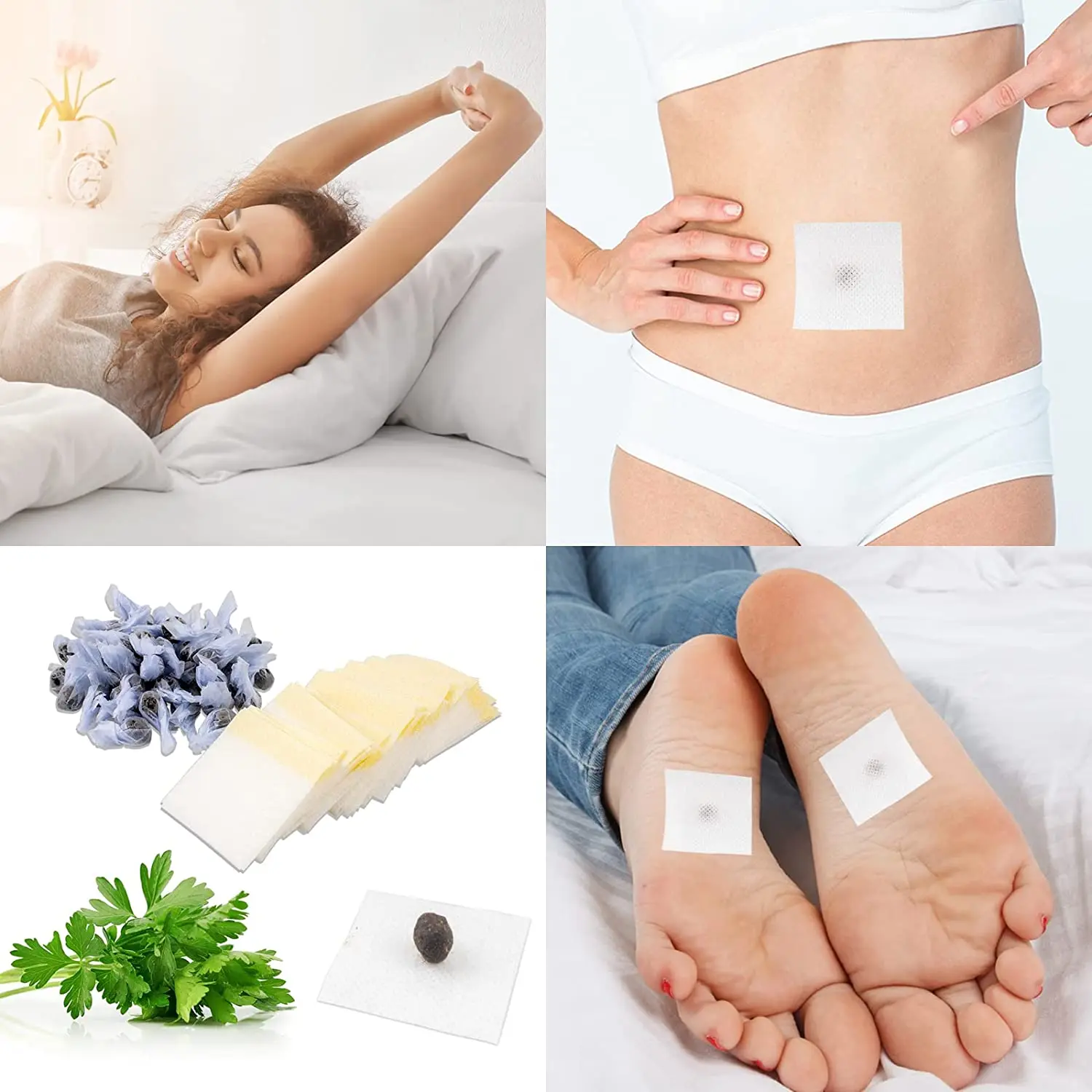 Traditional Chinese medicine health moxa umbilical cord patch slimming patch slimming tummy patch