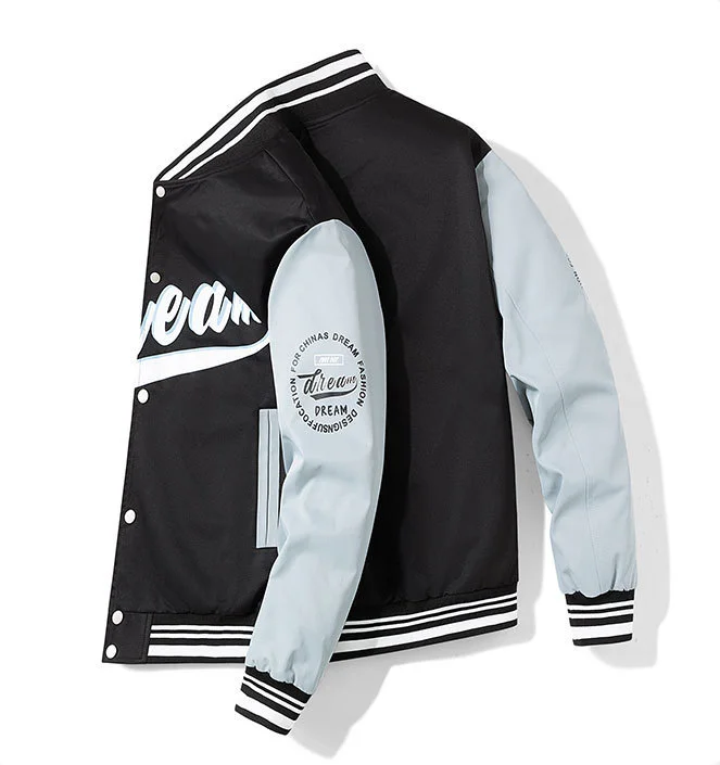 Custom Sublimation Printing Or Embroidery Baseball Jackets Plain Baseball Jersey for Men