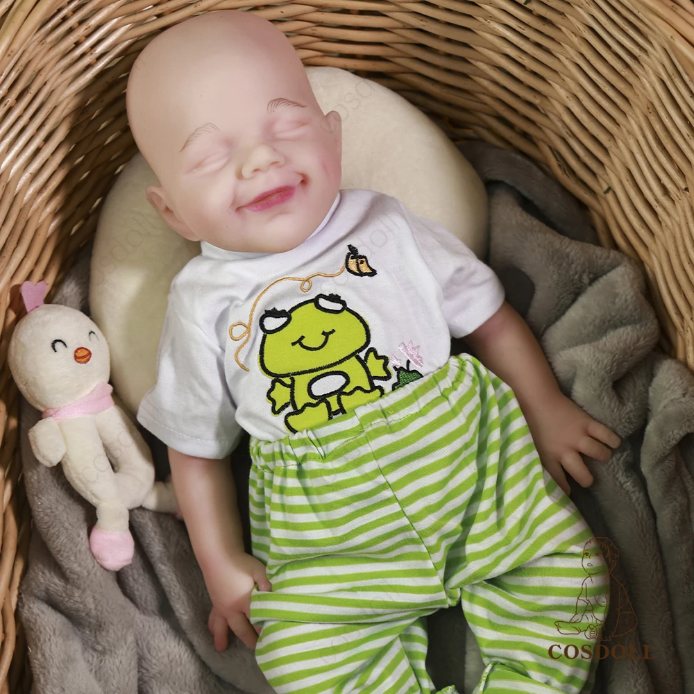 Custom full platinum silicone body real silicone reborn baby dolls popular reborn boy doll