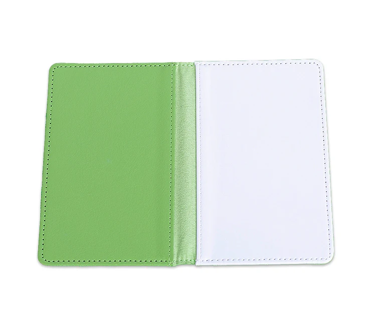 Personalized Photo Design Fashion Color PU Leather Custom Passport Cover Sublimation blank