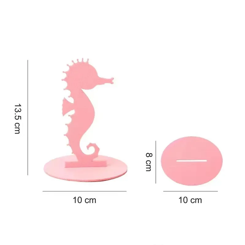 MoonBrush DIY Mermaid Party Felt Decorations Birthday Graduation Supplies Table Ornament Coral Seaweed Starfish Sea Horse