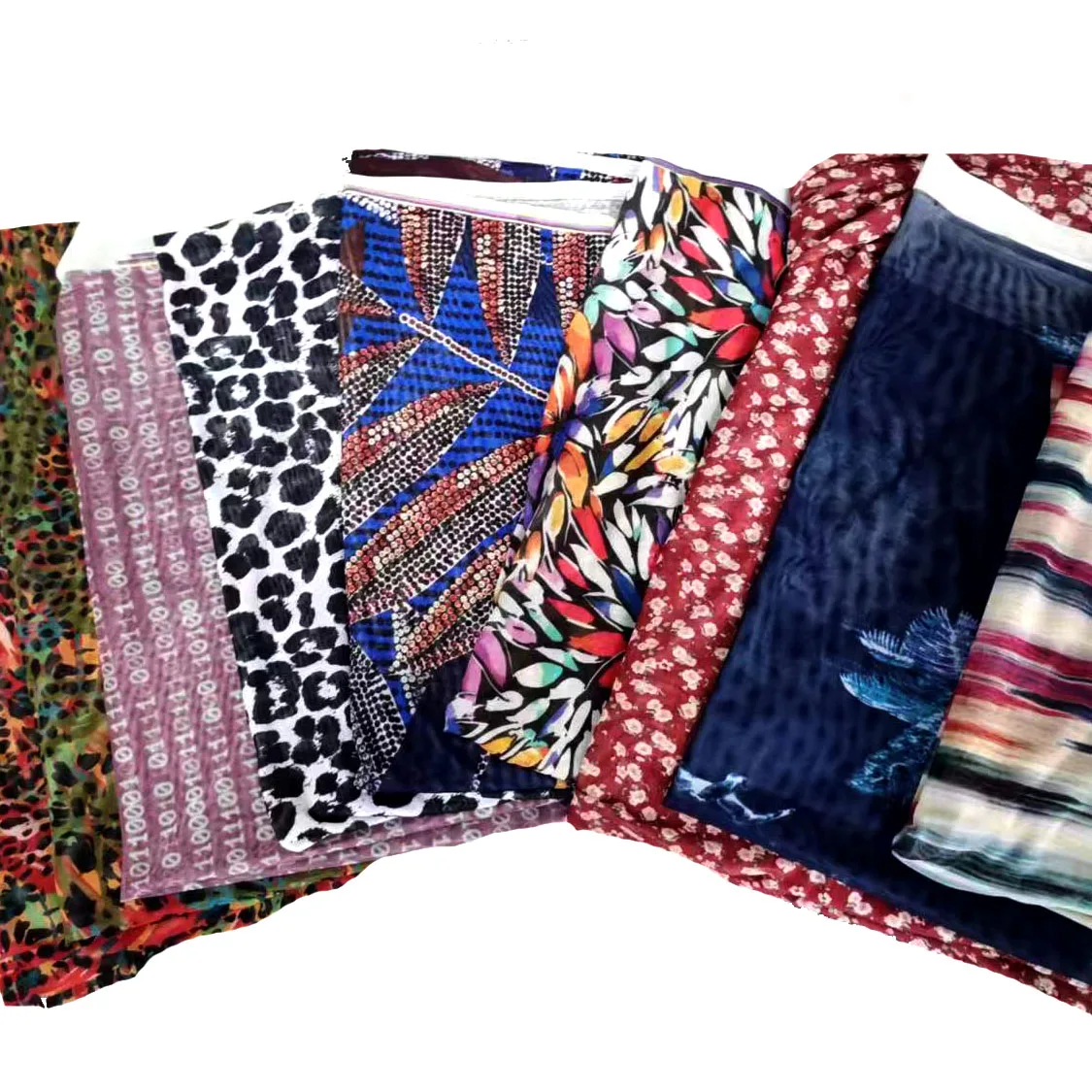 Пользовательские 100% полиэстер стрейч вязаная Цифровая печатная силовая сетчатая ткань для одежды