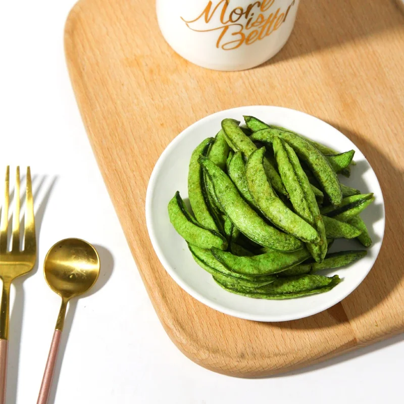 TJTTN Mixed vegetable chips VF Vacuum Fried Sweet Pea Chips