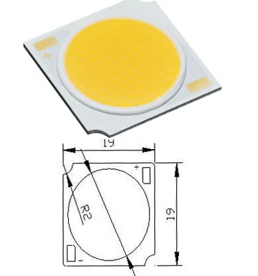 Bridgelux LED Chip 10W 20W 30W AC COB LED Module Driverless cob led