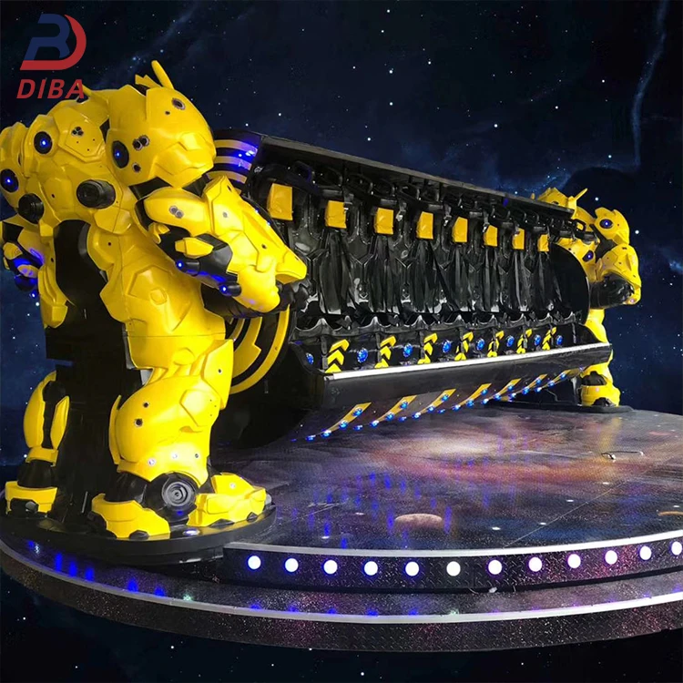China Manufacturer Amusement Park 16 Seats 360 Degree Rotation Robocop Rides For Sale