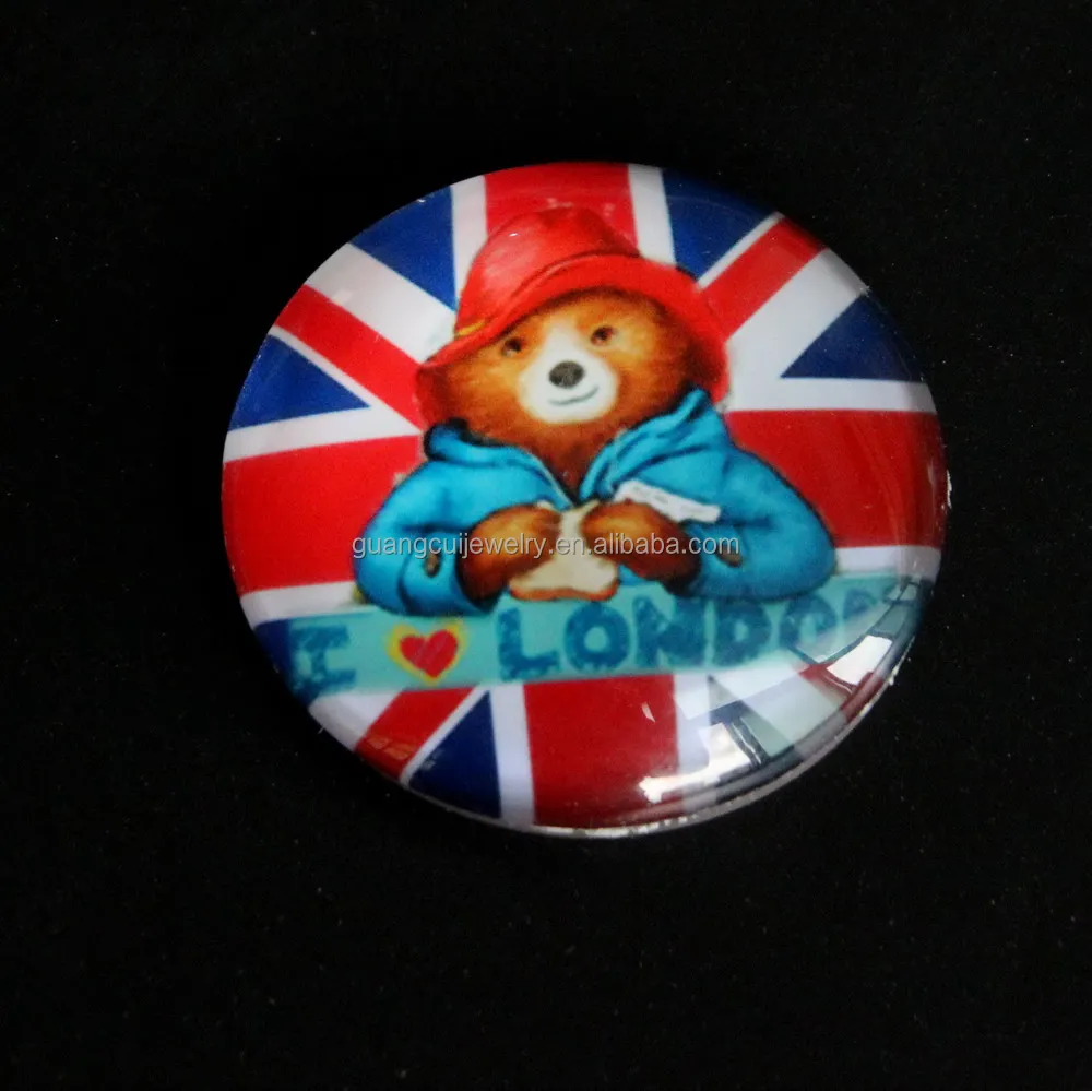 Custom design London Britain souvenir buy online crystal fridge magnets