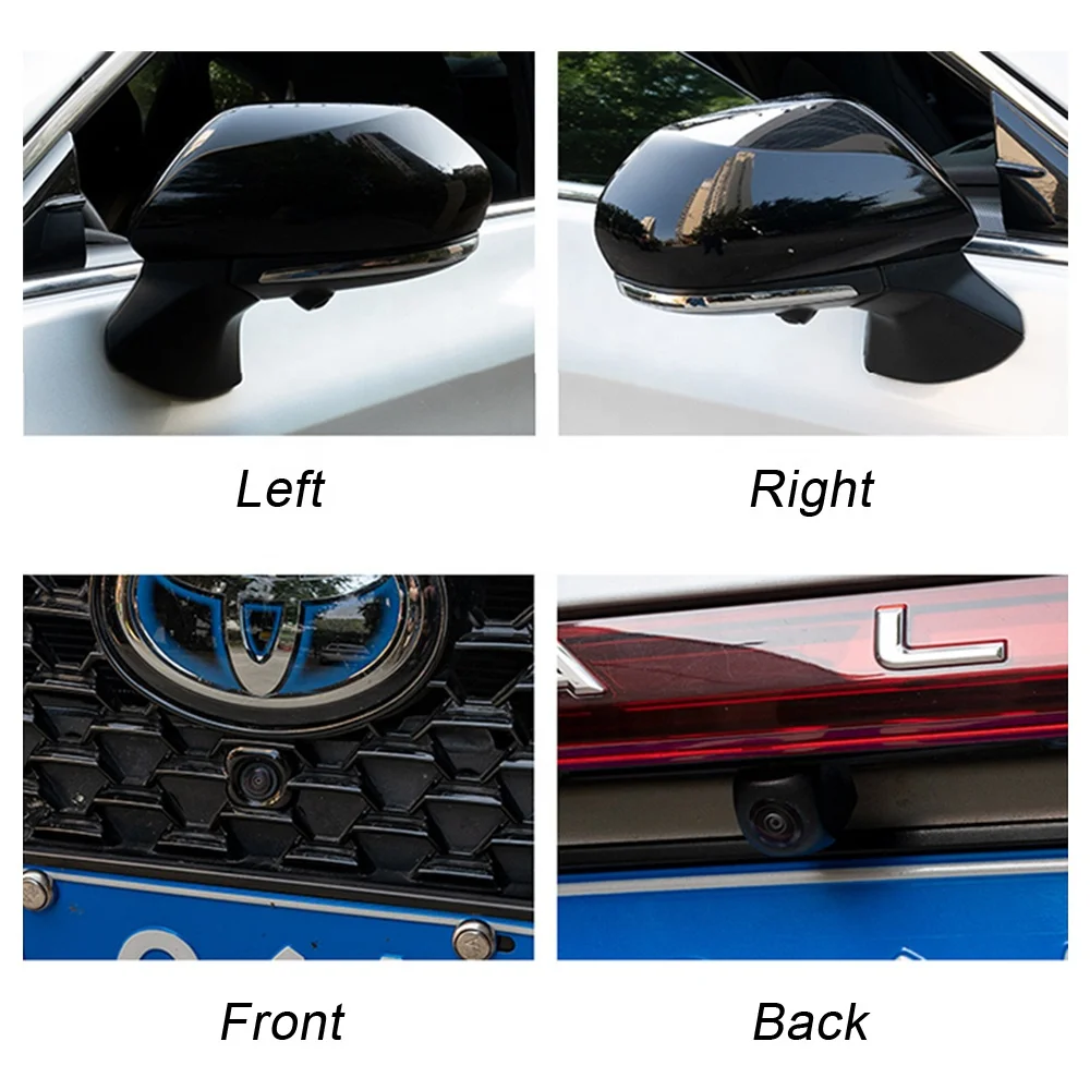 1080P 360 panorama camera for Android car stereo support night vision AHD 1080P rear camera