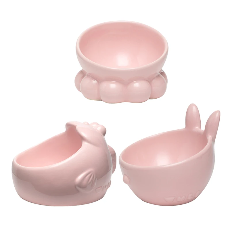 Новое поступление 2020, керамическая миска для домашних животных, маленькая керамическая миска для кошек, миска для собак, керамическая