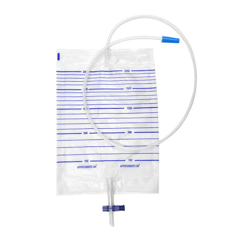 JCMED  Disposable Transparent Economy Urinary Urine Drainage Collection Bag