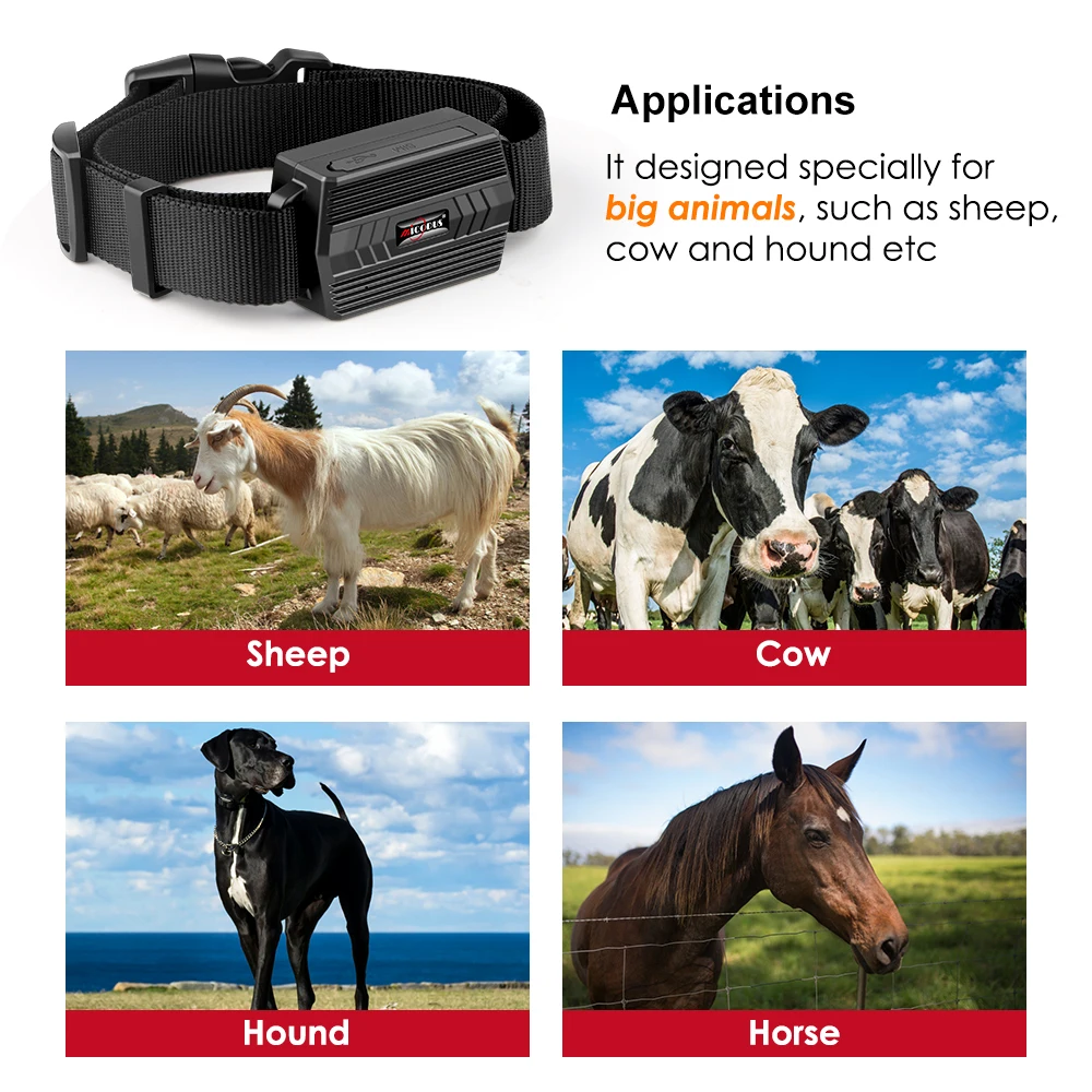 ML935 Animals Gps Tracking Device Geofence Voice Monitoring Real Time Location 3000mah Battery Micodus Gps Tracker For Cows