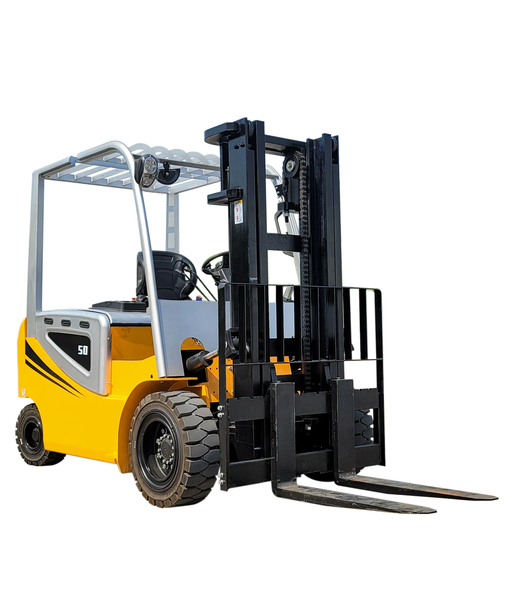 EPA and EURO 5 certified new electric forklift 4 ton electric forklift