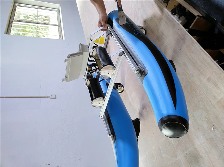 Беспилотный надувной мини-лодка из ПВХ с дистанционным управлением