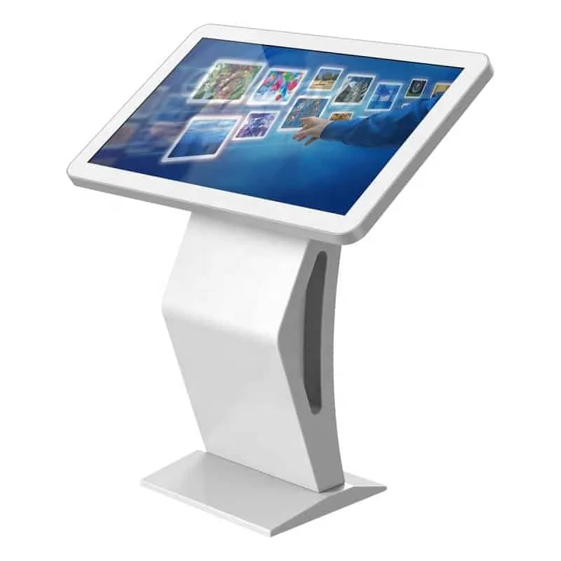 55 inch horizontal windows or Android system Interactive touch screen information kiosk for shopping mall