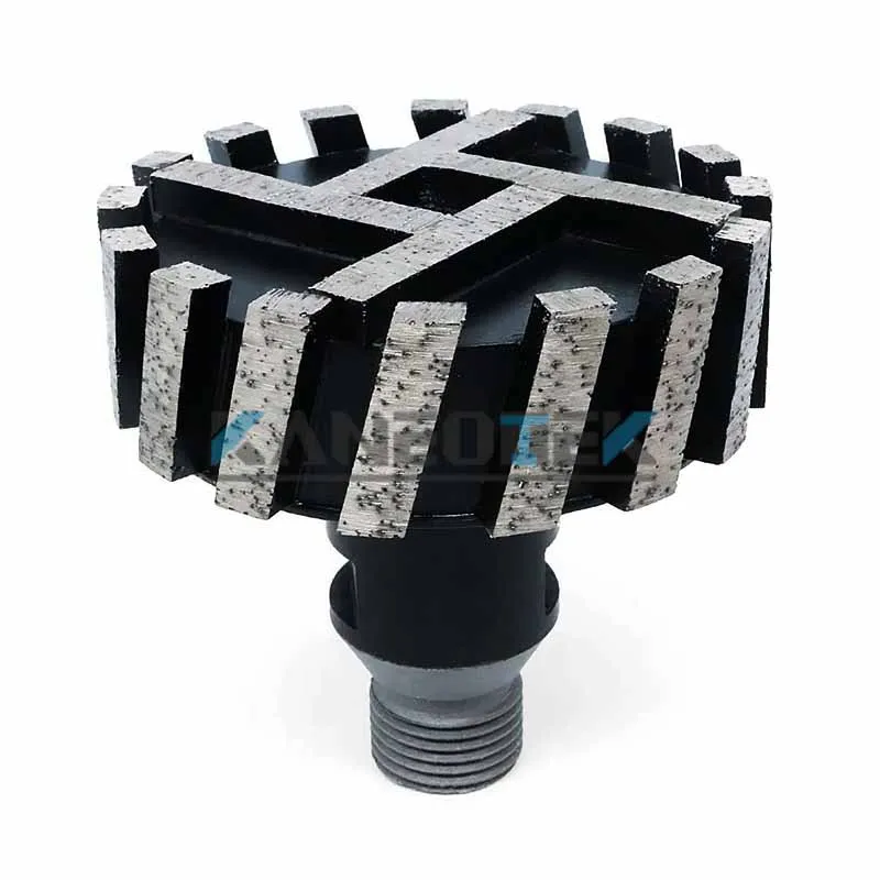 KANEOTEK Zero Tolerance Diamond Wheel Polish Drum For CNC Milling Machine Tools