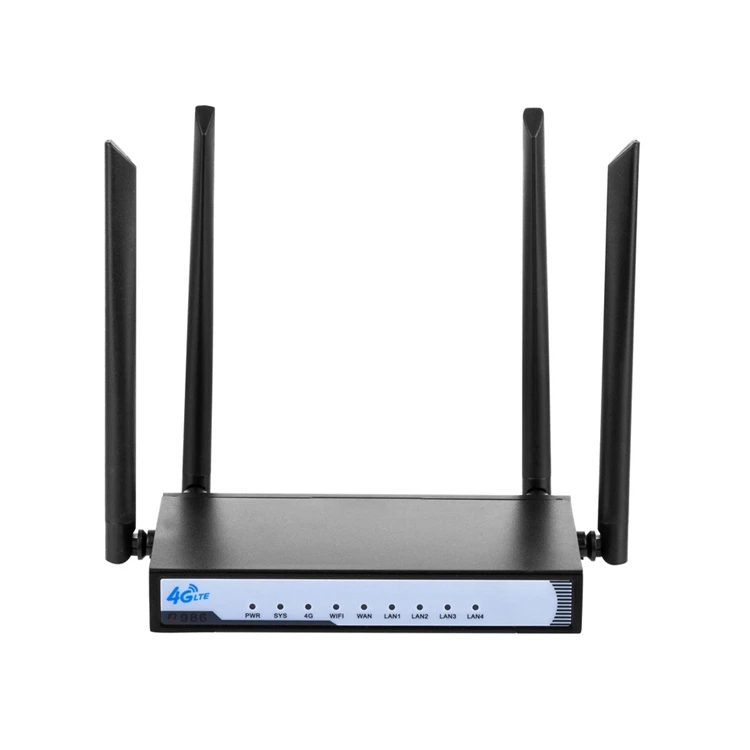 Cat4 LTE OpenWrt 4g router VPN Support 32 Users WiFi hotspot