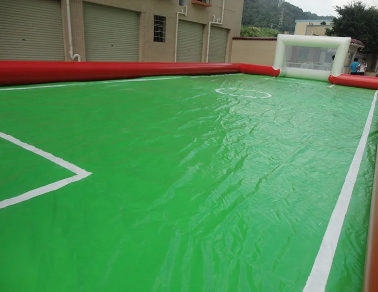 inflatable soapy soccer stadium,air tight football field
