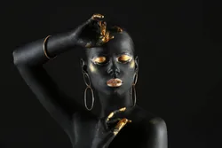 Прямая продажа с фабрики, HD Хрустальный фарфор, роспись африканского искусства, настенное украшение, настенное искусство