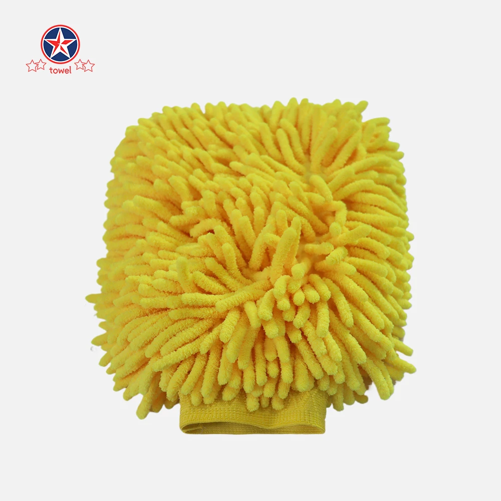 Super-Soft Microfiber Cleaning Cloth Quick-Dry Lint-Free Mitts for House Car Wash Unique Noodle Fibers for Delicate Surfaces