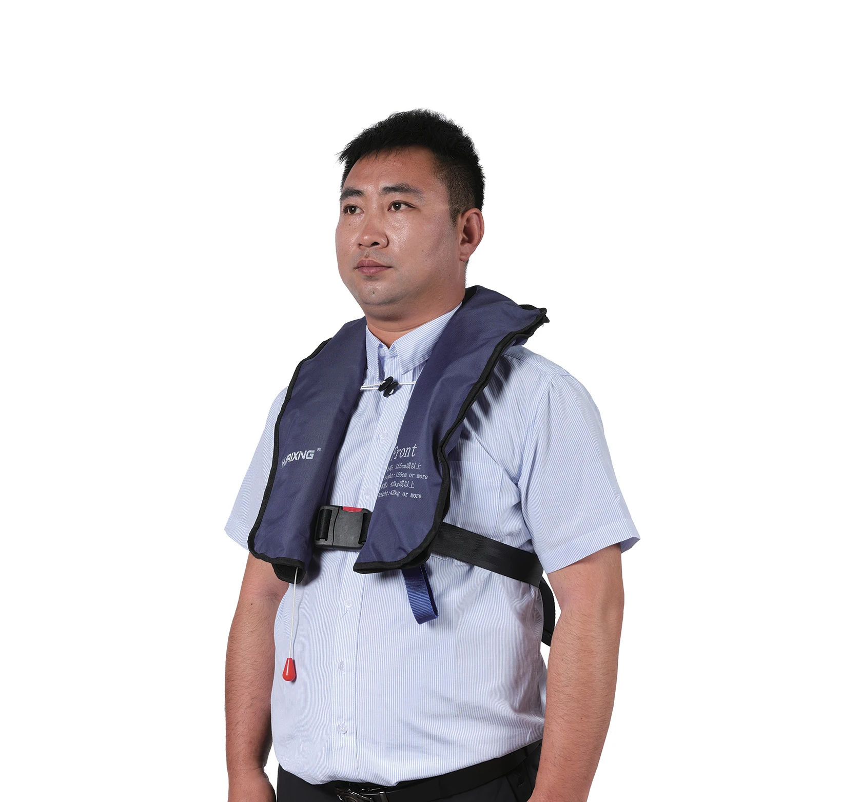Factory Direct Supply Buoyancy 150N above Inflation Time 5S Fit for Height more than 155cm 43kg TPU CCS Fishing Vessel Life Vest