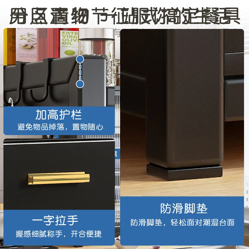 Kitchen Dish Cabinet For Dish Plate Bowl Large Kitchen Rack Dish Drainers For Home Counter Storage Shelf Kitchen Organizer