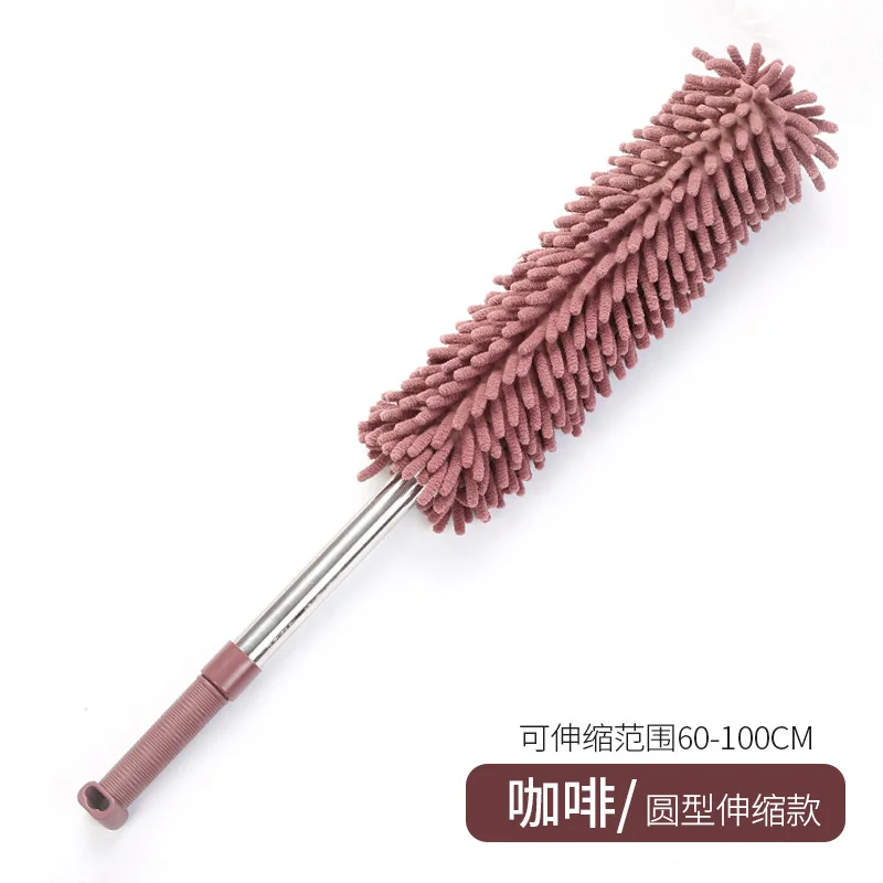 Telescopic Duster Brush Soft Microfiber Dust Cleaner Static Anti Dusting Brush Home Air-condition Car Furniture Cleaning Brush