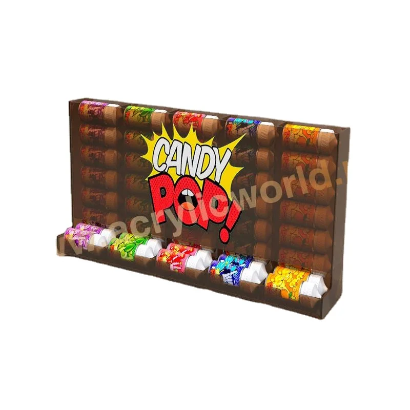 Food Grade Stackable Acrylic Candy Dispenser Display candy box dispenser
