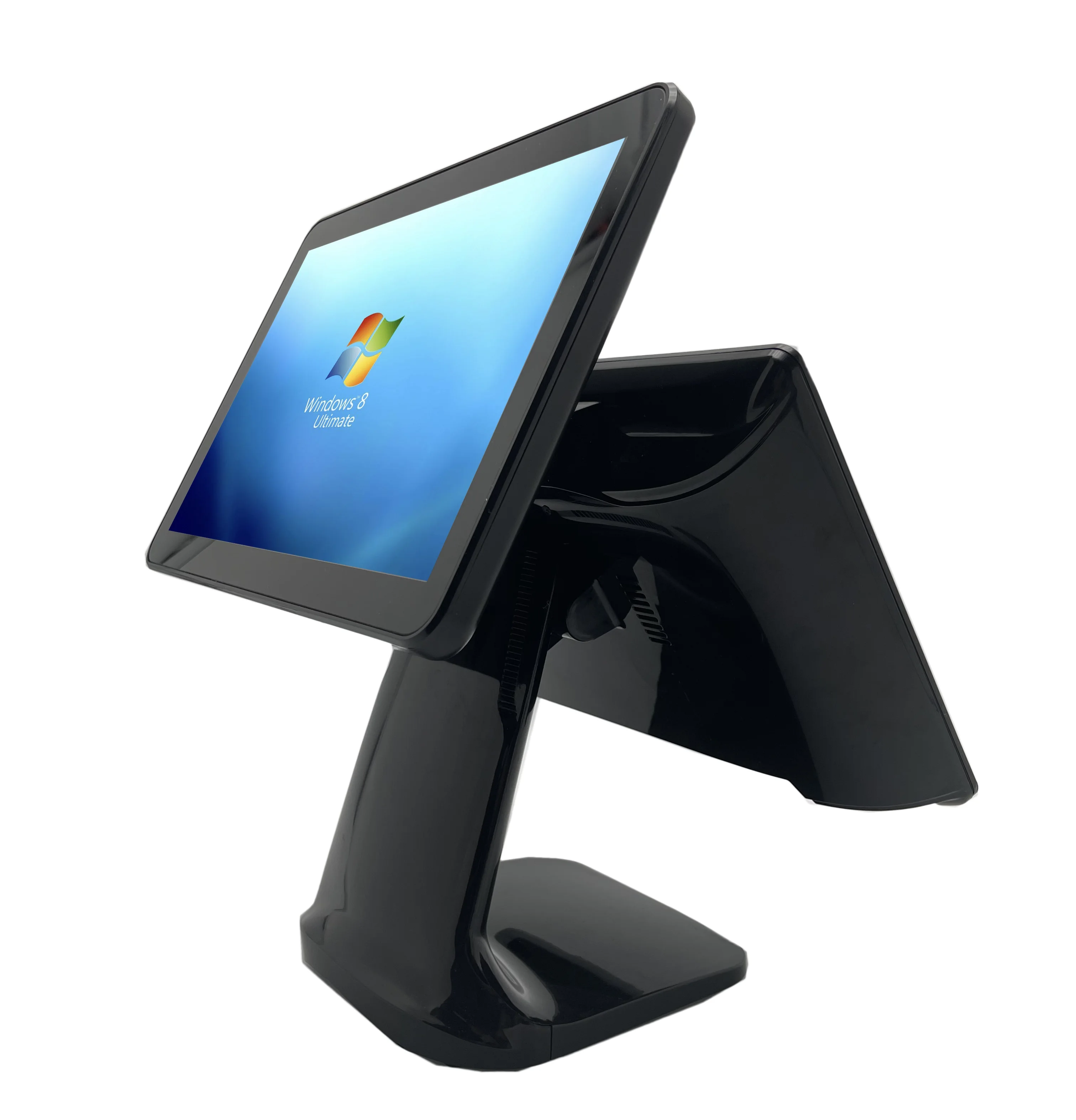 Двойной сенсорный экран POS кассовый аппарат терминал машина Android Pos