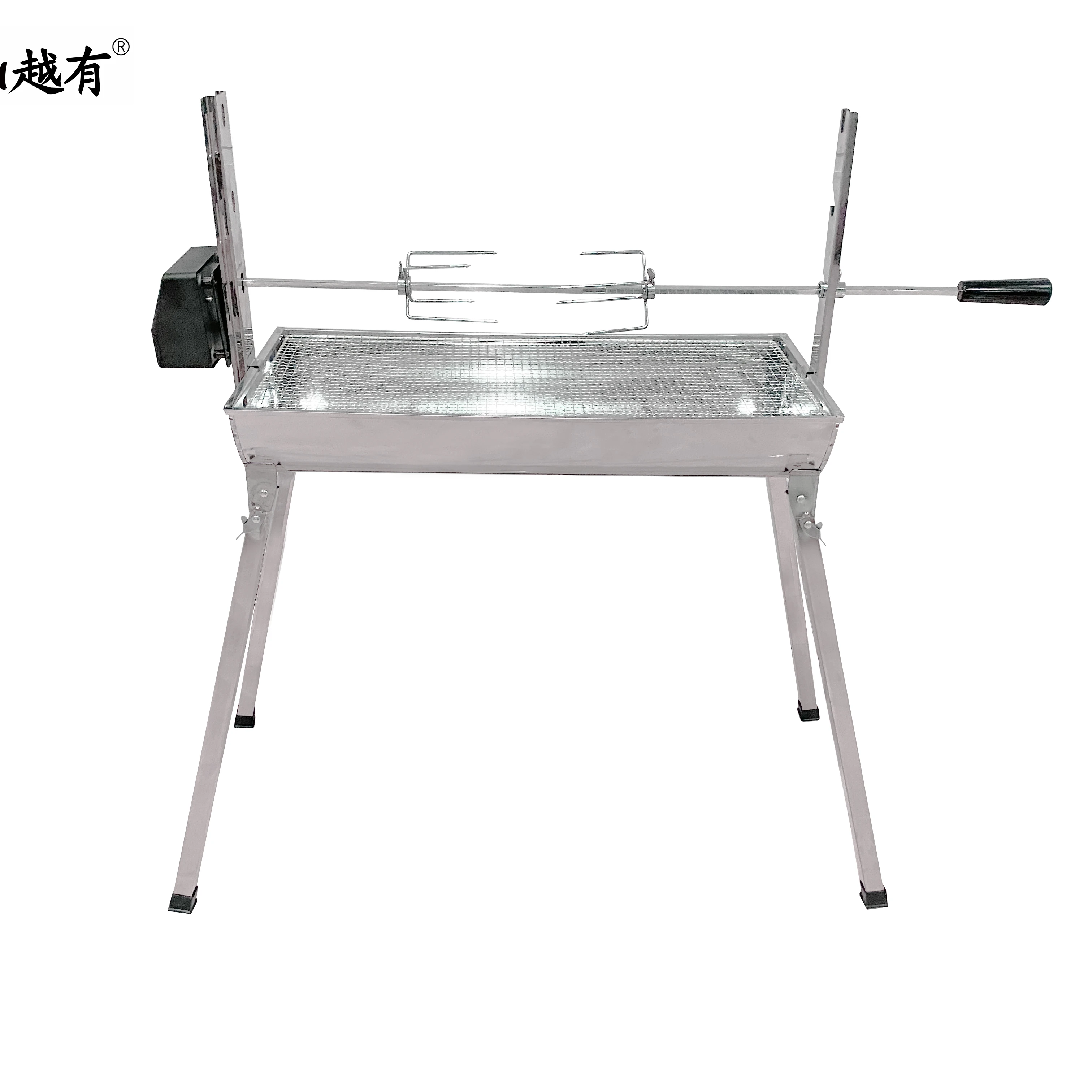 Электрический гриль для барбекю, подшипник 22 фунта, для курицы, овечьей шерсти, электродвигатель