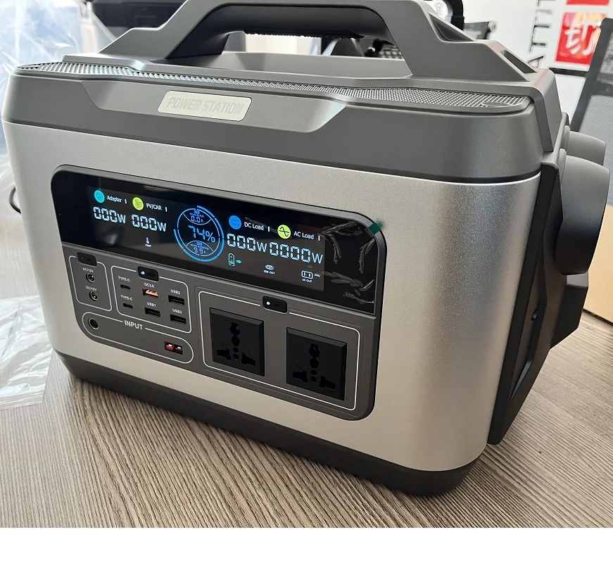 Hot sale 2000W Portable Power Station 110V 220V Mini Solar Generator Type C Portable Power Bank with Solar Panels