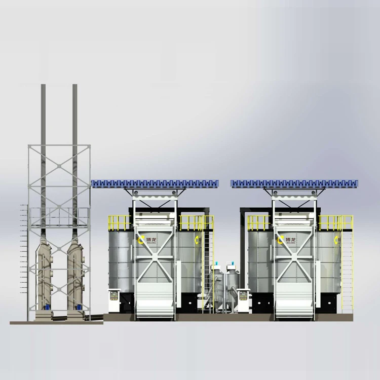 Fermentation crock used in livestock and poultry manure fermentation tank farms waste composting machine garbage disposal