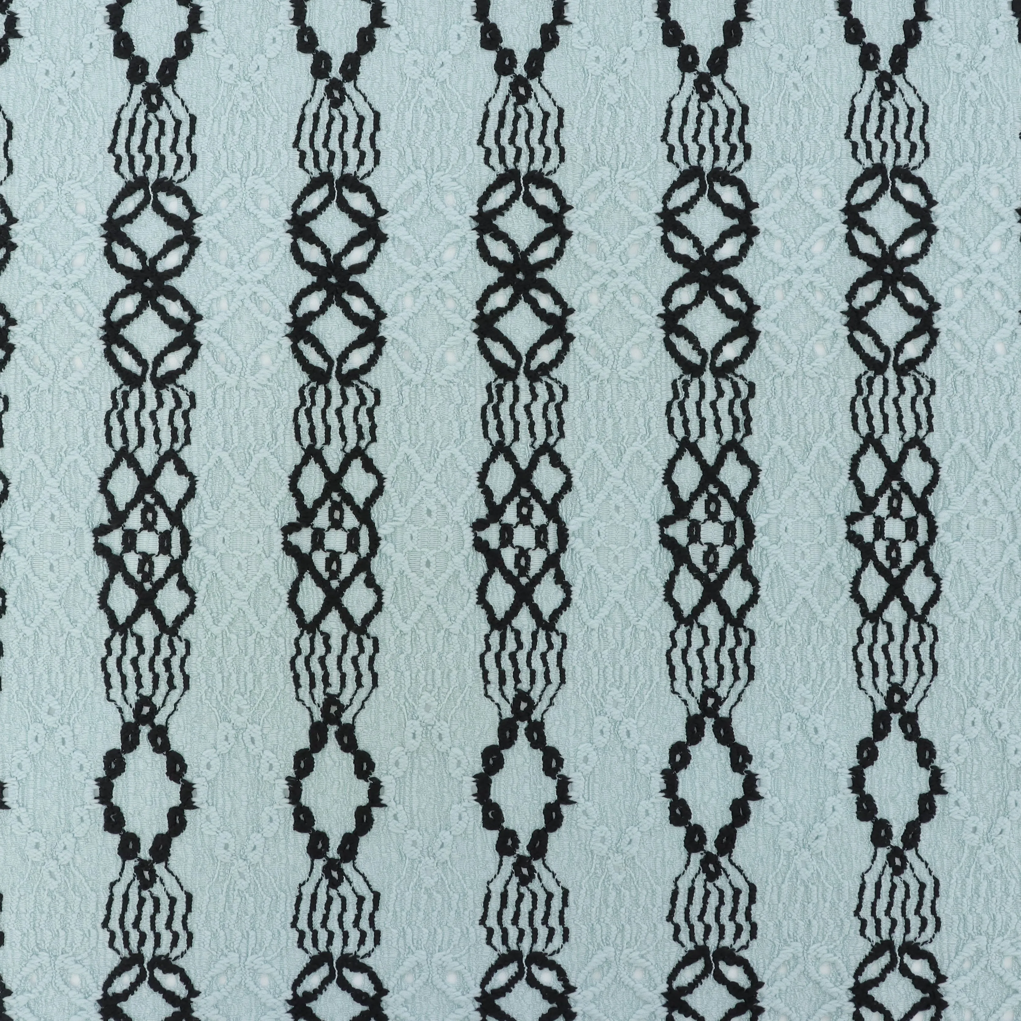 New Style Popular Single Jacquard Polyester Stretch Knitted Custom Floral Jacquard Sweater Fabric