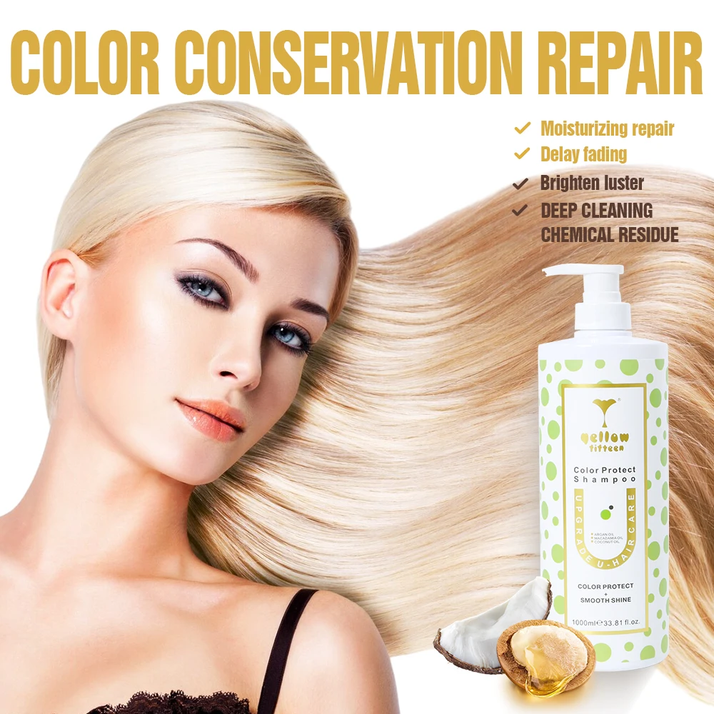 Upgrade U OEM ODM Hair Treatment natural organic argan oil Deep repair damaged hair Protect hair color shampoo and conditioner