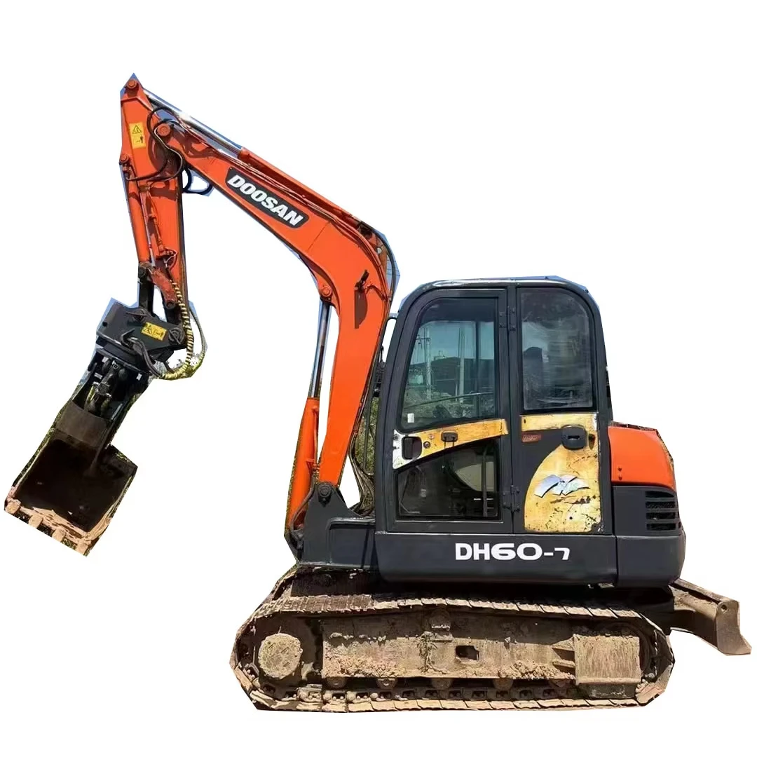 Оригинальный Korea Doosan DH60 DX60 мини-гусеничный экскаватор для продажи