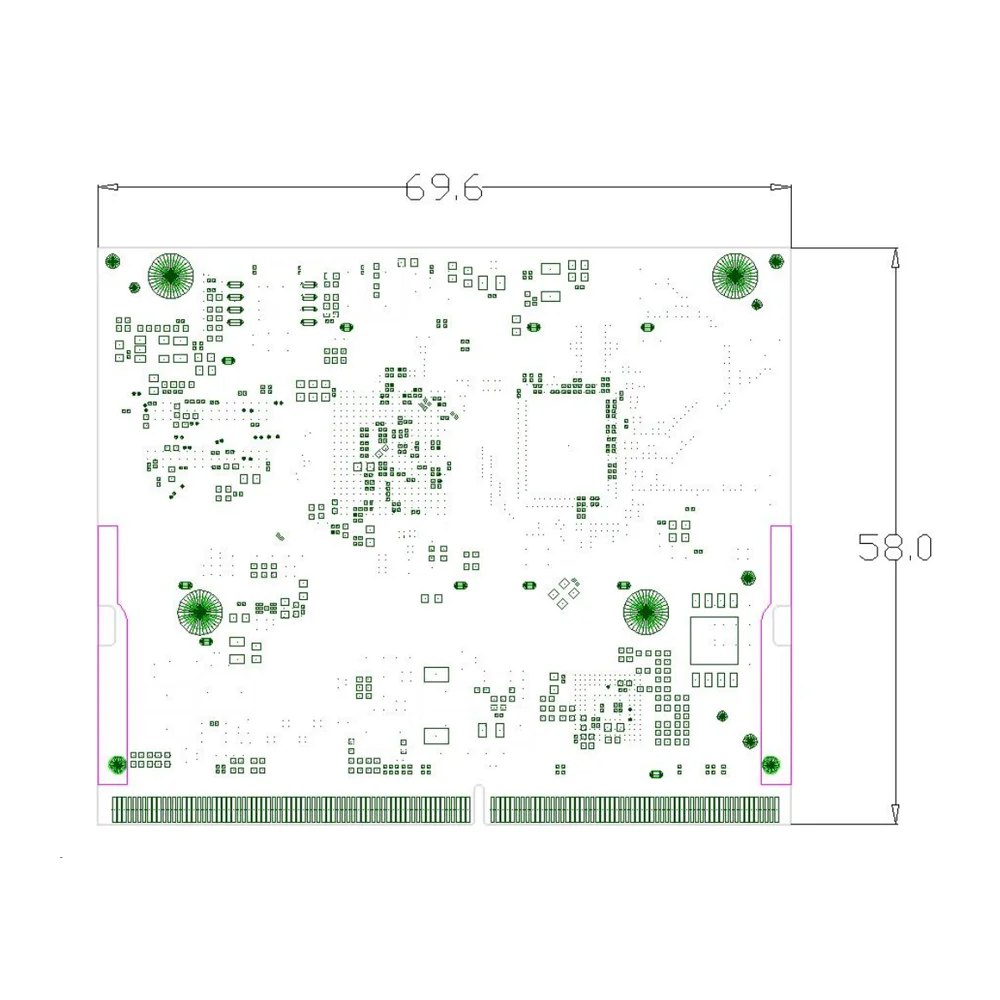 AX3000Mbps WIFI6 802.11ax openwrt switch microchip modules openwrt router with pcie slot wifi module domotica module openwrt