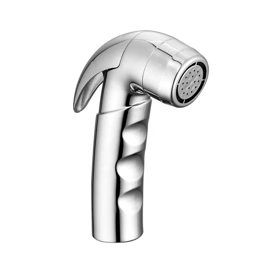 Hot selling ABS plastic zinc chrome toilet shattaf bathroom health faucet