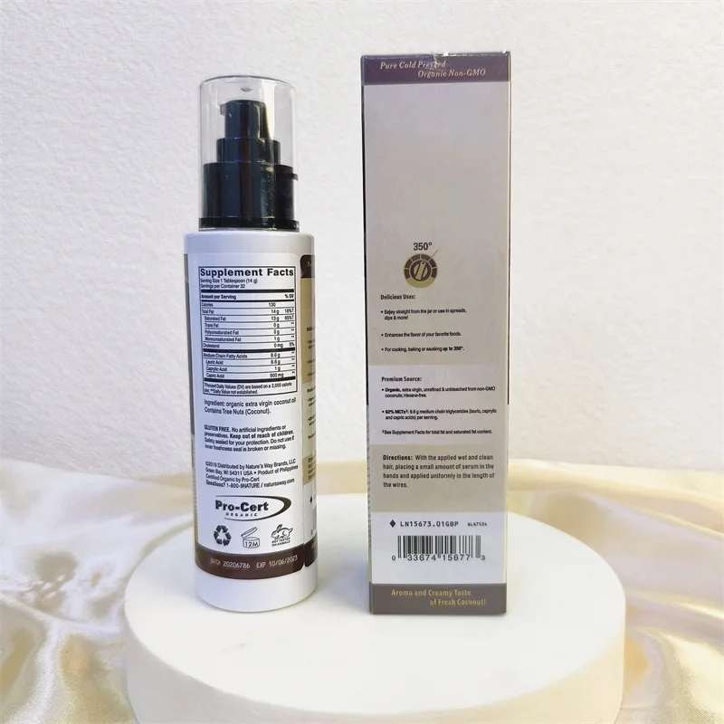 Wholesale Coconut Perfume Oil Premium Quality Natural Ingredients Natural Coconut Oil Anti-Dandruff Hair Serum