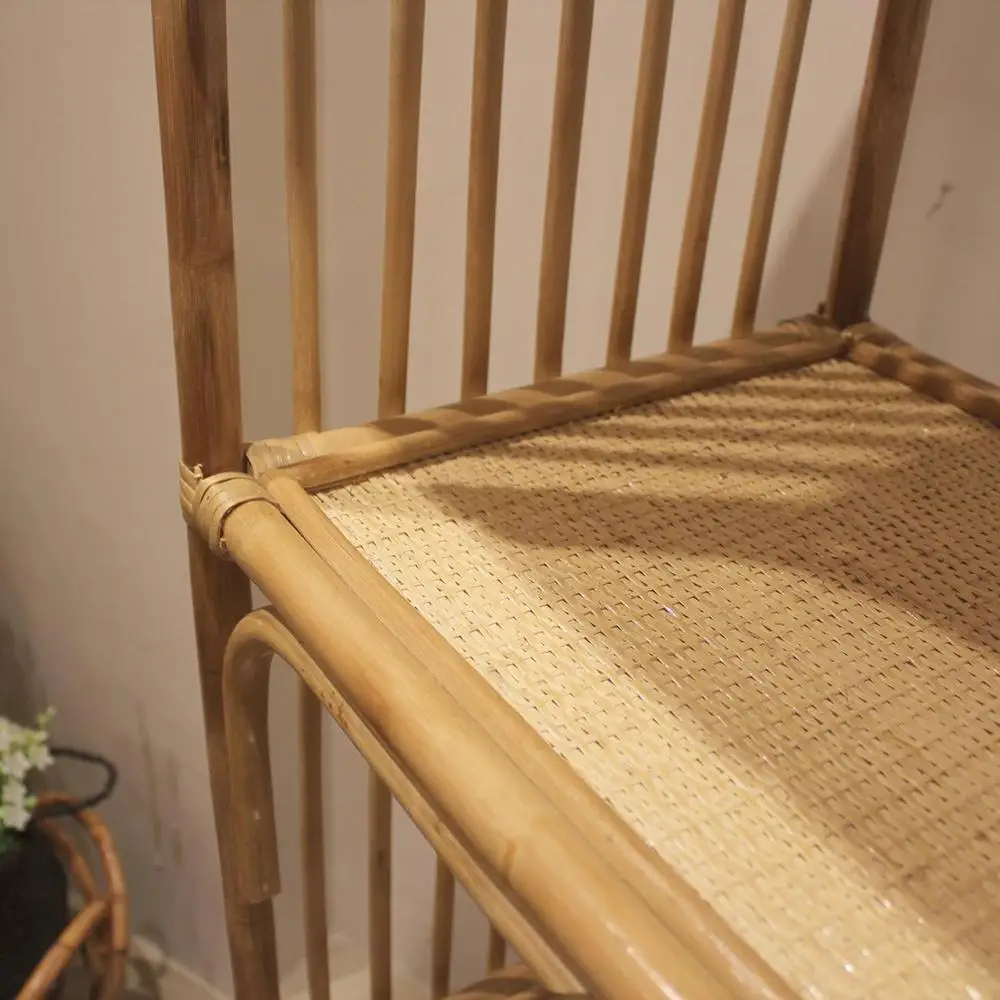 Vintage Decorative Rattan Shelf